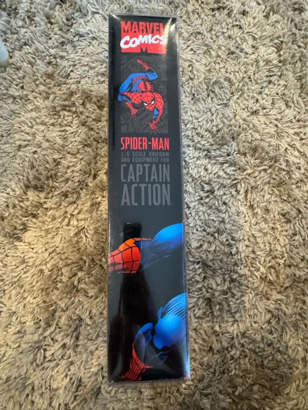 Captain Action Spider-Man Costume Marvel Comics 1/6 Scale Round 2 NIB 2011 - Picture 3 of 4